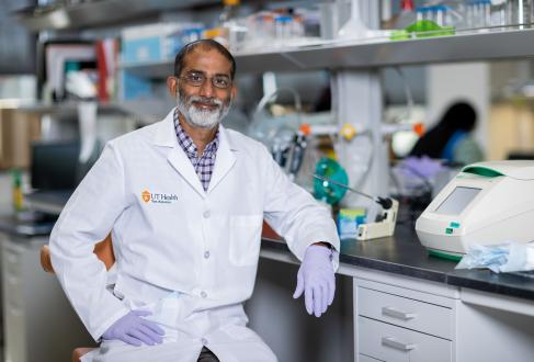 Sandeep Burma, PhD, Professor of Neurosurgery and Biochemistry and Structural Biology; Mays Family Foundation Distinguished Chair in Oncology; Vice Chair for Research, Department of Neurosurgery