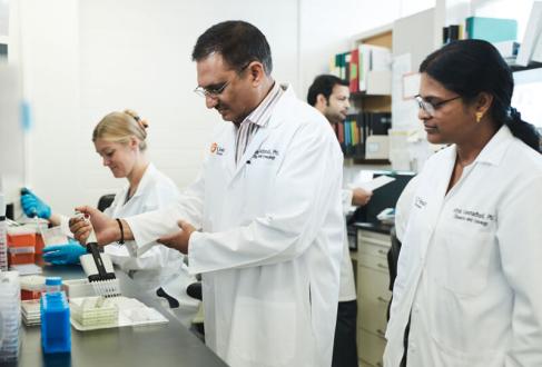 Ratna Vadlamudi, PhD, lab group